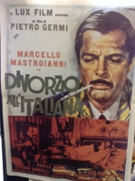 DIVORZIO ALL'ITALIANA Poster Film cm. 60x83 RARITA'