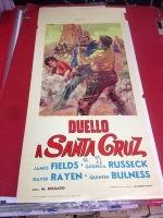 Duello a Santa Cruz 1964 locandina cinema 35x70