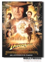 Indiana Jones Regno del Teschio di Cristallo Poster 70x100