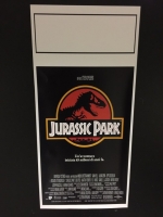 Jurassic Park locandina 33X70 digitale tiratura limitata