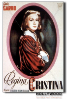La regina Cristina Greta Garbo Poster CINEMA 70x100
