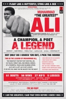Poster Boxe Newspaper Muhammad Ali The Legend