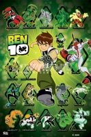 Poster Cartoni Animati Cartoons Ben 10 e Personaggi