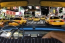 Poster Fotografico New York dal Taxi