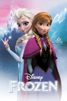 Poster Frozen Anna e Elsa Disney