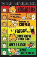 Poster Fumetti e Cartoni Animati Garfield di Jim Davis I Giorni 
