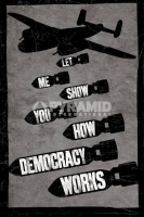 Poster Lifestyle Aereo Militare Le Bombe della Democrazia