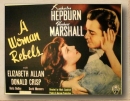 Poster Una donna si ribella (1936) Ristampa da collezione