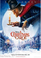 poster film Christmas Carol CINEMA 100X140