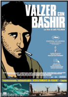 poster film Valzer con Bashir  CINEMA 100X140