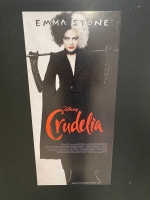 Crudelia Emma Stone Locandina I ed originale 33x70