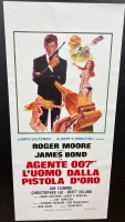 Agente 007 L'uomo dalla pistola d'oro locandina digitale 33x70