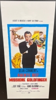 Agente 007 Missione Goldfinger locandina ristampa digitale 33x70