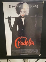 Crudelia Emma Stone Poster I ed originale 70x100