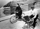 Don Camillo e Peppone bicicletta foto poster 20x25