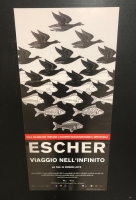 Escher - Viaggio nell'infinito (2019) locandina originale 33x70