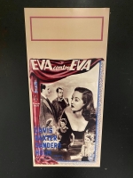 Eva contro Eva - locandina 33x70 ristampa digitale