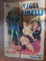 FIGLI RIBELLI (1943) manifesto originale epoca 100x140