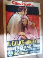 IL CALICE D'ARGENTO (1954) Manifesto originale 140x200