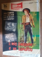 IL MIO AMANTE E' UN BANDITO (1956) Manifesto originale 100x140