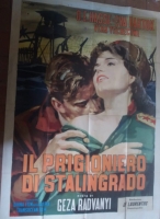 IL PRIGIONIERO DI STALINGRADO (1958) Manifesto originale 140x200