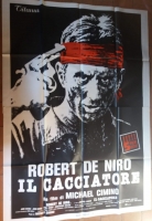 Il Cacciatore De Niro Poster originale 140X200 in 2 parti
