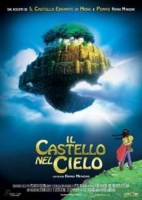 Il castello nel cielo - Miyazaki H. locandina originale 33x70