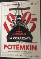 La Corazzata Potemkin (ediz. rest. 2017) MANIFESTO 100x140