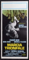 Marcia Trionfale (1976) Bellocchio locandina originale 33x70