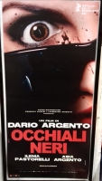 Occhiali Neri - Dario Argento locandina originale 33x70