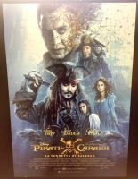 Pirati dei Caraibi - La vendetta di Salazar (2017) Poster 70x100