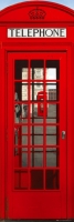 Poster Città Londra Cabina del Telefono DOOR POSTER