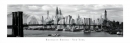 Poster Città New York Ponte di Brooklyn SLIM POSTER