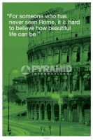 Poster Città Roma Colosseo