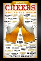 Poster Come Brindare nel Mondo Birra Pub Birreria