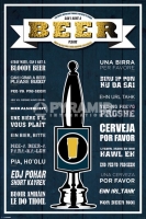 Poster Come Ordinare una Birra Pub Birreria