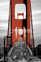 Poster Fotografico Il Golden Gate Bridge di San Francisco