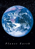 Poster Fotografico La Terra vista dallo Spazio