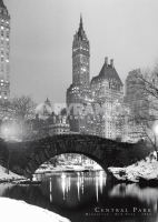 Poster Fotografico New York Manhattan Central Park 1961