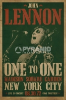 Poster Musica John Lennon in Concert Madison Square Garden 1972