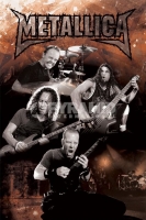 Poster Musica Metallica Gruppo