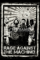 Poster Musica Rage Against The Machine Distressed