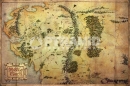 Poster Lo Hobbit Mappa The Journey 61x91,5 cm