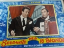 SERENATE PER 16 BIONDE (1957) Foto busta originale epoca