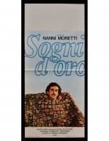 SOGNI D'ORO (1981) di Nanni Moretti locandina originale 33x70
