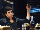 Scarface Pacino scrivania sigaro foto poster 20x25