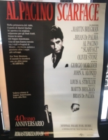 Scarface Poster film ed. originale restauro 40 anniversario 70x1