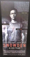 Snowden di Oliver Stone Locandina cm. 33x70