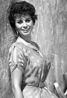 Sophia Loren primo piano posa foto poster 20x25