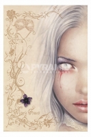 Victoria Frances Blood Tears Poster Fantasy